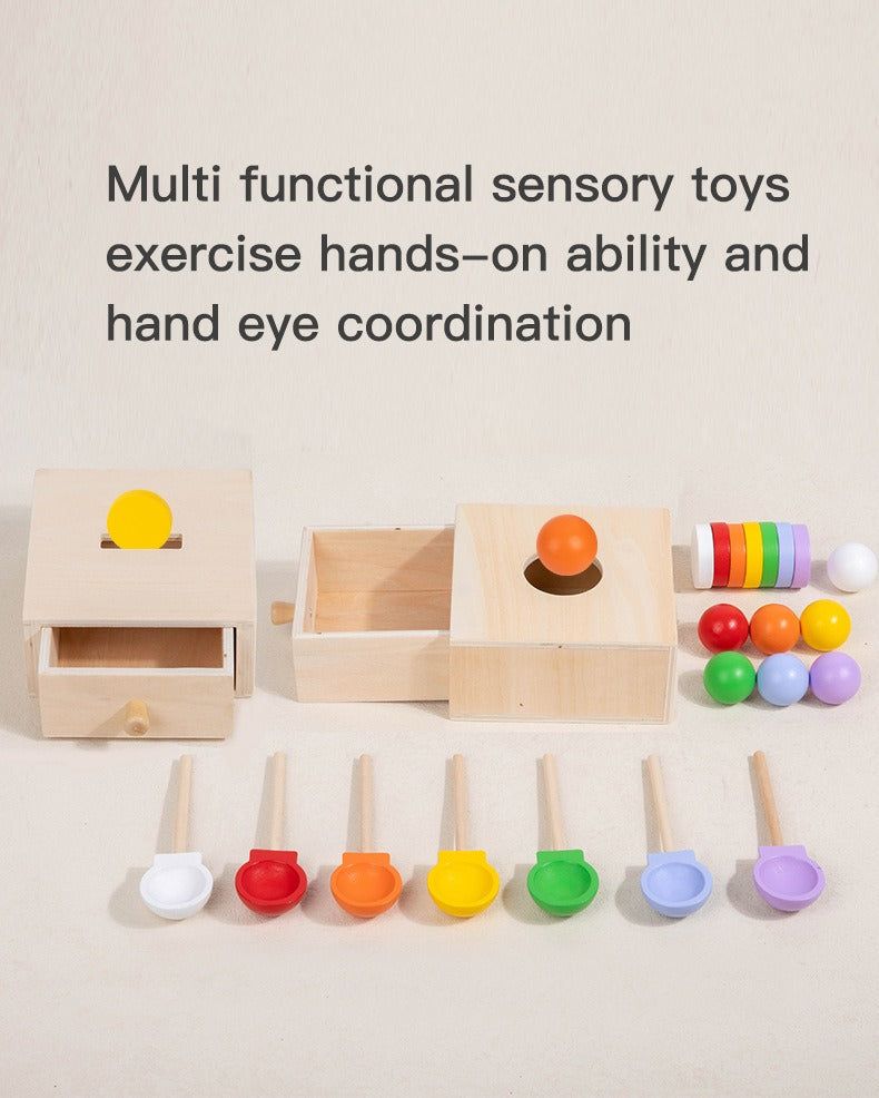 Montessori 2-in-1 Sensory Training Box - OFunBuds