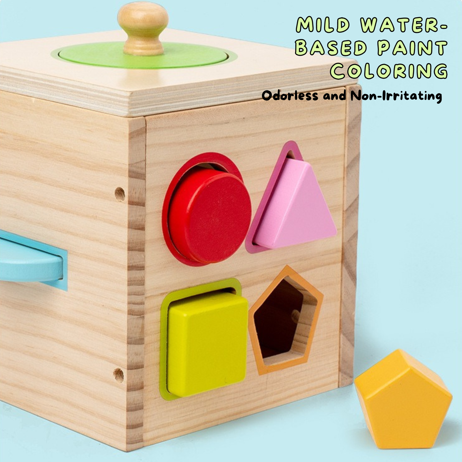 Montessori Multifunctional Activity Cube-7 in 1 - OFunBuds