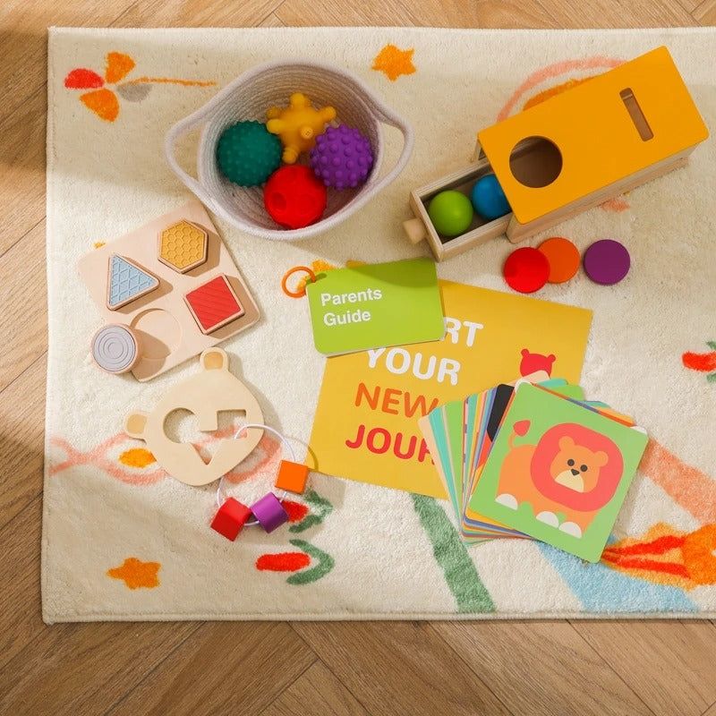 Montessori Sensory & Educational Toy Set for Infants Aged 6-12 Months - OFunBuds