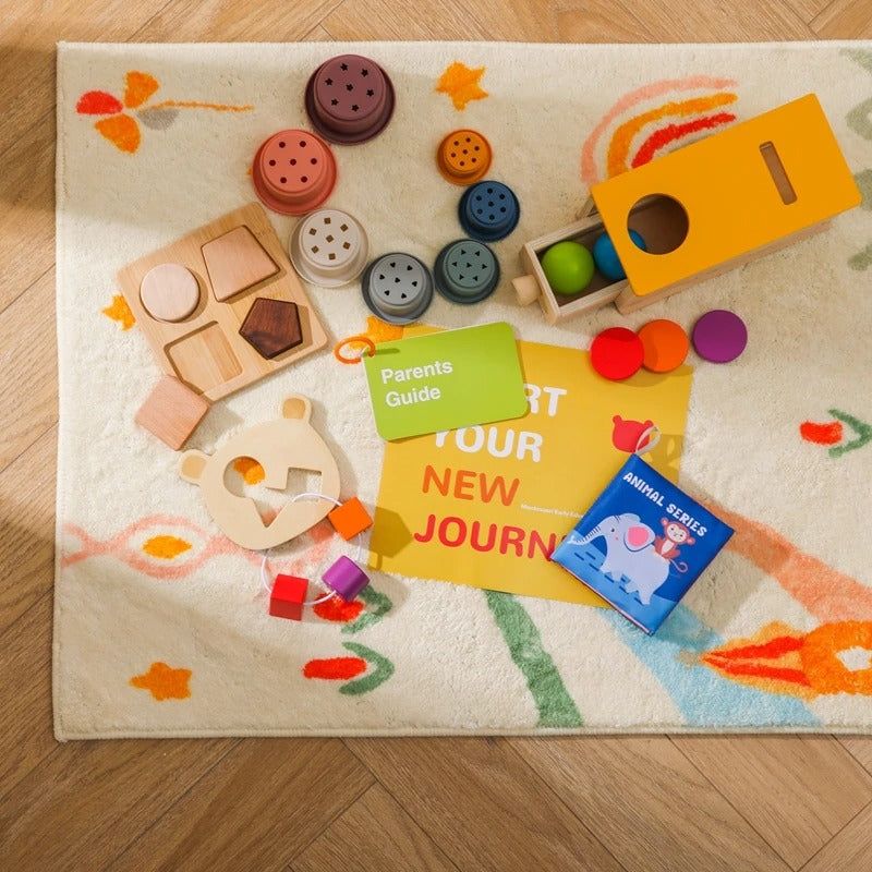 Montessori Sensory & Educational Toy Set for Infants Aged 6-12 Months - OFunBuds