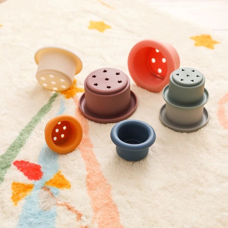 Montessori Sensory & Educational Toy Set for Infants Aged 6-12 Months - OFunBuds