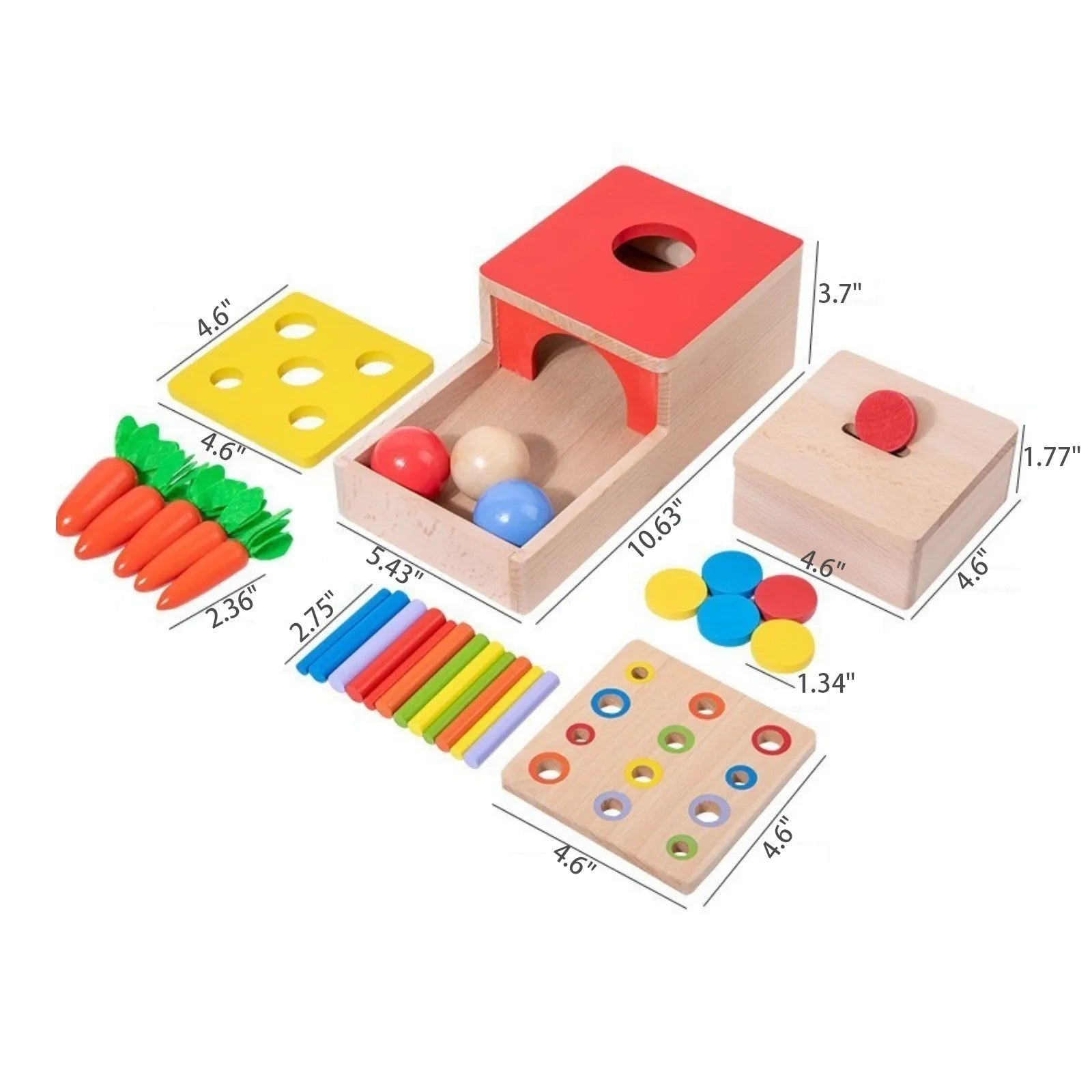 Montessori 4-in-1 Early Learning Development Set - OFunBuds