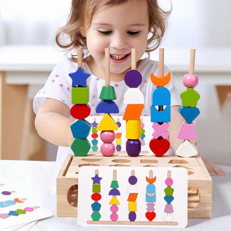 Montessori Multifunctional Educational Wooden Toy Set - OFunBuds