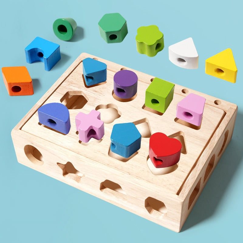 Montessori Multifunctional Educational Wooden Toy Set - OFunBuds